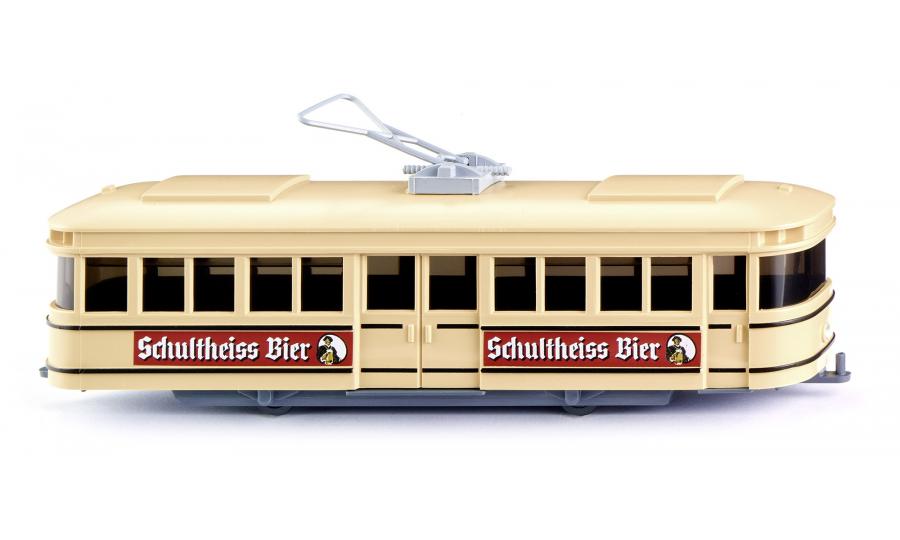 Straßenbahn-Triebwagen "Schultheiss-Bier"